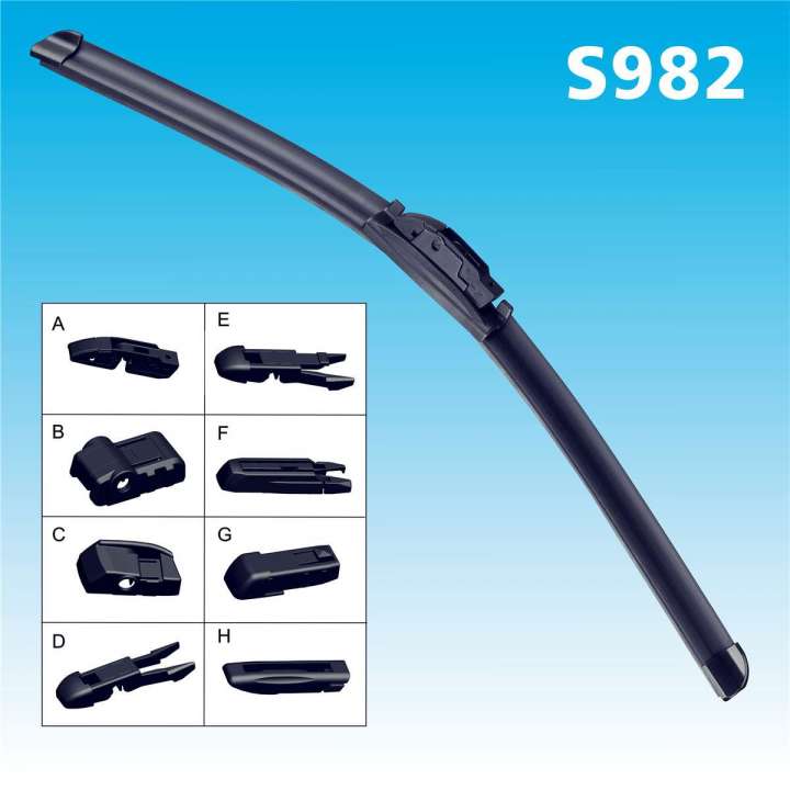 Best Quality Soft Wiper Windshield Gum Brush Wiper Blade Auto Accessory for 99% Cars